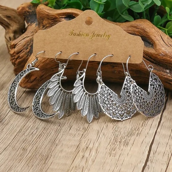 Jewelry - New 3 Pair Earrings